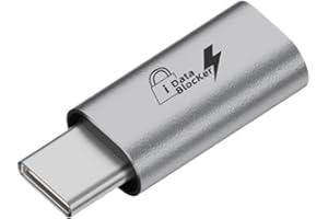 USB C Data Blocker,Tablets Defender - USB Defender Adapter Type-C Blocker Protector for PC Mobile Phone Laptop Secure Chargin