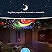 eCandy Constellation Night Light Projector Lamp, 360 Degree Rotating, 3 Mode Romantic Cosmos Star Sky Moon Bedroom Light for Children/Baby Bedroom/Christmas Gifts, Purple