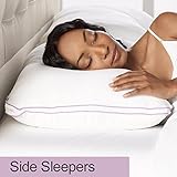 BioSense Memory Foam Shoulder Pillow with Better Than Down Cover