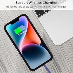 Wlxee Compatible iPhone 14 6.1 "2022 Wave Pattern