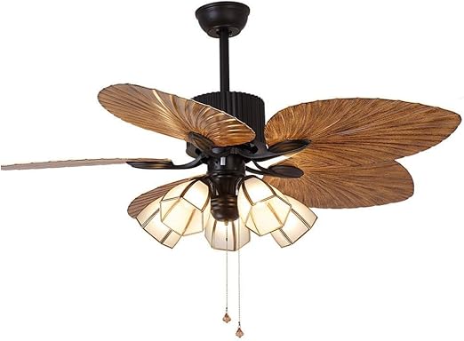 Amazon Com Wsxxn 52 Inch Southeast Asian Fan Light European