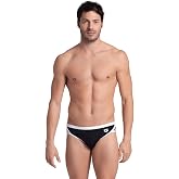 ARENA Men's Icons Solid Swim Briefs Professional Training Swimsuit Sports Trunk