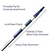 U.S. Duster Company Telescopic Extension Pole, Reach up to 20 feet, Aluminum Light Weight 3 Stage Pole