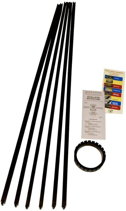 Goof Proof Shower Qpk 101 Quick Pitch Standard Shower Kit Tile