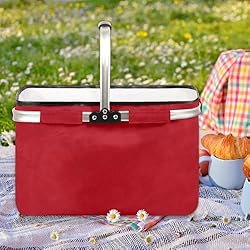 Market Basket Collapsible Large Reusable Shopping