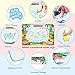 TECBOSS Toys for 3 Year Old Boys, Dinosaur Boy Toys Aqua Magic Mat Educational Water Drawing Pad Mess Free Painting Doodle Board Gift for 2 3 4 Year Old Boys Girls Toddler