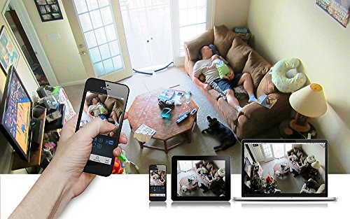 Plustek Wireless NVR Home Security Camera System - 1TB HDD WiFi 5Ghz - Dual Antenna - 4CH Outdoor IR Motion Detection Night Vision Cam- Front Door Driveway Outdoor Surveillance Alarm - Plug & Play - Thumbnail 6
