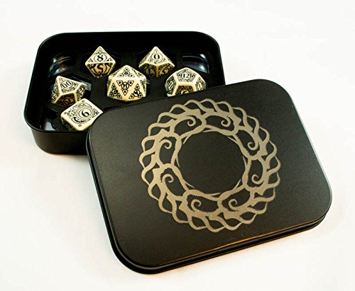Azathoth DICE CHAMBER Etched Metal Dice Holder ~ Emerald Green ~ by C4Labs
