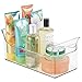 MetroDecor mDesign Portable Bathroom Vanity Under Cabinet Health and Beauty Supplies Caddy Organizer