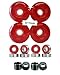 Everland 52mm Wheels w/Bearings & Spacers