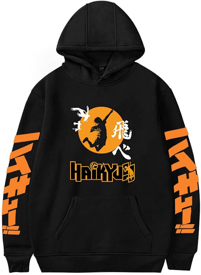 Haikyuu pullover hoodie Clearance