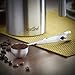 VonShef Stainless Steel Ground Coffee Measuring Spoon/Scoop with Bag Clip