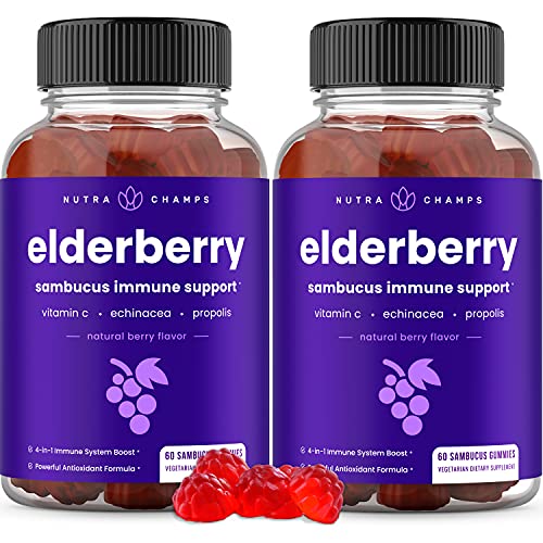 Elderberry Gummies Sambucus Elderberry Gummies for Adults & Kids