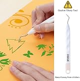OSDUE 3 PCS Vinyl Weeding Tools Set ABS Stainless Steel Craft Plotter view 6