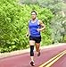 Copper Knee Sleeve - Compression Fit Support, High Copper Content - For Man & Women - Protects Patella, Faster Pain Relief, Injury Prevention, Guaranteed Recovery Brace - Wear Everywhere. SINGLE