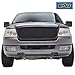EAG Replacement Mesh Grille Upper Front Matte Black Grill Fit for 2004-2008