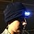 LED Beanie Hat - 4 Ultra Bright Lights - Super Comfortable and Warm - Real Tree Camo - Hands Free - Luxury Compression Fleece - Huggabe Lighted Hat Makes Path Visible up to 72 Feet Away