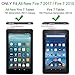 CAM-ULATA Compatible with Amazon Fire 7 2017 2015 Case Kids 7inch Shockproof Kid Proof with Stand Kindle 5th 7th Cover Green for Boys Girls Teens