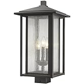 Z-Lite 554PHXLS-ORB 3 Light Outdoor Post Mount Fixture, Oil Rubbed Bronze