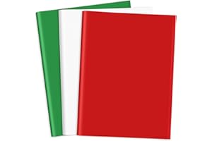 CHRORINE 50 Sheets Tissue Paper Christmas Wrapping Paper 3 Style Tissue Paper Bulk for Packaging Christmas Party DIY Art Craf