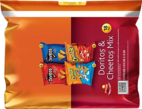 Frito-Lay Doritos & Cheetos Mix Variety Pack, 18 Count