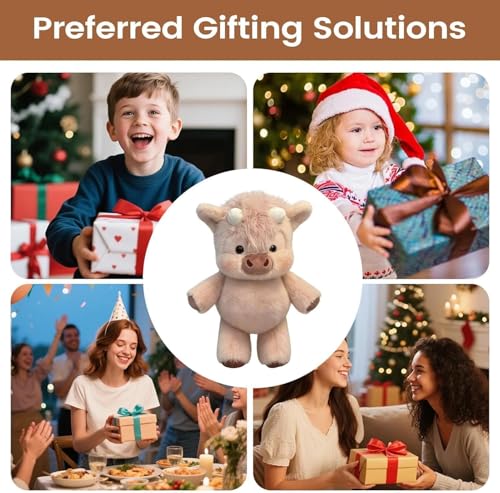 Genérico 2026 Nuevo Peluche Que Corre, 45cm/60cm Peluche de Vaquita Que Corre, Ovejas Peluches Dibujos Juguetes Muñeca Animal Regalo para Niñas Y Niños (A,45cm)