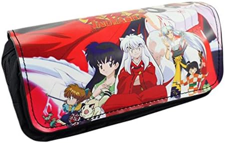 Inuyasha Anime Cartoon Reissverschluss Bleistift Kosmetik Fall Von
