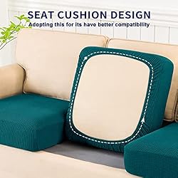 subrtex Stretch Cushion Covers Couch Cushion