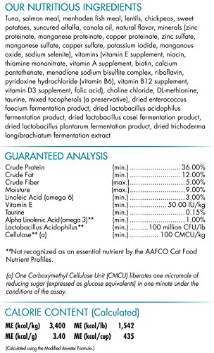 CANIDAE Grain Free PURE Ocean Indoor Cat Dry Formula with Fresh Tuna, 10 lbs