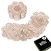 b.m.c BMC 40 Pair Womens Flower Shaped Adhesive No Show Disposable Nipple Cover Breast Petal Pasties