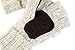 Novawo Wool Blend Knit Convertible Insulating Fingerless Gloves with Mitten Cover