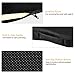 LANGRIA Seat Cushion for Office Chair Car Coccyx Cushion Memory Foam Orthopedic Pillow for Back, Tailbone, Sciatica Pain Relief, Anti-Slip Bottom, Built-in Handle, Ventilated Hollow Gap, Black