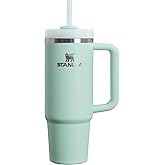 STANLEY Quencher H2.0 FlowState Stainless Steel Vacuum Insulated Tumbler with Lid and Straw for Water, Iced Tea or Coffee (Mint, 30 oz)
