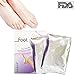 2 Pairs Exfoliant Foot Peel Spa Mask Exfoliating Scrub Removes Dry Dead Skin and Calluses, Repair Rough Heels, Get Soft Smooth Baby Foot