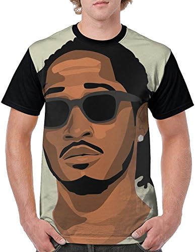 WANGGUANN Men Cotton Customized Leisure Future-Hendrix T For Riding Medium