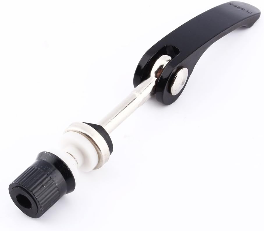 Bicycle Seatpost Clamp Aluminium Alloy Bike Quick Release Skrewer Seat Post Clamp Skewer Bolt for for MTB BMX Road Mountain Bike