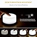 CHOETECH Wireless Charging Night Light Kit, Includes Wireless Charger and Dimmable Tap Control Multicolor LED Atmosphere Lamp (Adapter Not Included)