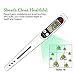 Lensoul Food Thermometer Instant Read Digital Meat Thermometer for Kitchen BBQ Includes 2 Batteries