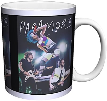 Paramore Group Trio Modern Rock Music Porcelain Gift Coffee (Tea, Cocoa) 11 Oz. Mug