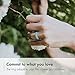 Enso Rings Women’s Infinity Silicone Wedding Ring – Hypoallergenic Wedding Band for Ladies – Comfortable Band for Active Lifestyle – 4.5mm Wide, 1.5mm Thick Misty Gray Size: 6