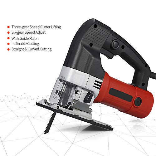 Curve Jig Saw Handheld Skill Saw Electric Power Tools Scroll Saw for