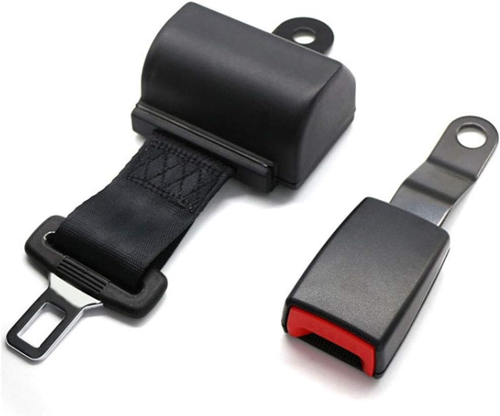 LRWSB 2 Point Adjustable Seat Safety Belt Harness Kit Automatic