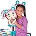 Flip Zee Girls (Zoey Snuggly Bear 2-in-1 Plush Doll by Jay at Play Soft & Squeezable Toy Instantly Switches from 12in Baby to 18in Big Girl Surprise
