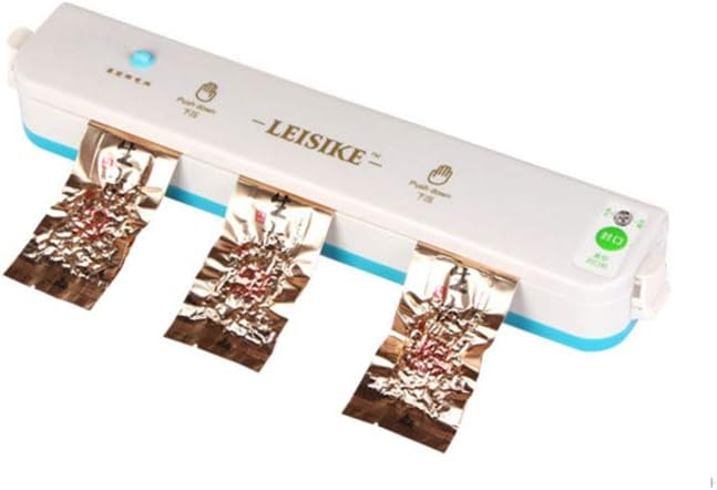 Vacuum Sealer Machine, Multifunction New Food Vacuum Packing Machine With Automatic Vacuum Air Sealing System For Kitchen Dry and Moist Mode For Dry&Wet Food Preservation Plus 15pcs Sealer Bags,White