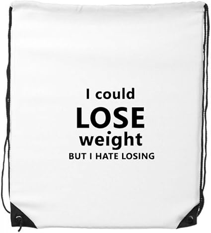 Diythinker Homme Noir Anglais Perdre Du Poids Citation Drawstring Backpack Sacs De Sport D Achat Cadeaux Taille Unique Multicolore Amazon Fr Cuisine Maison