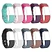 RedTaro Bands Compatible with Fitbit Charge 2, 10-Pack Classic Adjustable Replacement Band Wristbands Large Small Band with Secure Metal Clasp for Fitbit Charge 2 Suitable for Women Men