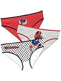 Miraculous Ladybug Girls' Lady Bug Underwear Size 10
