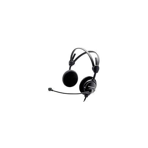 Sennheiser HMD 46-3-6 Lightweight Dual-Ear Open Boomset for Air
