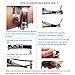 Smatiful Ionic Fancy Bands (Small Mediume Large XL are All Ok) with Stainless Steel Clasp and Gunmetal Parts for Women, Adjustable Replacement Leather Watch Band for Fitbit Ionic, Classic Black