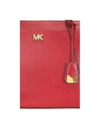 Michael Kors Bolso tote mediano de cuero con asa superior Maddie para mujer